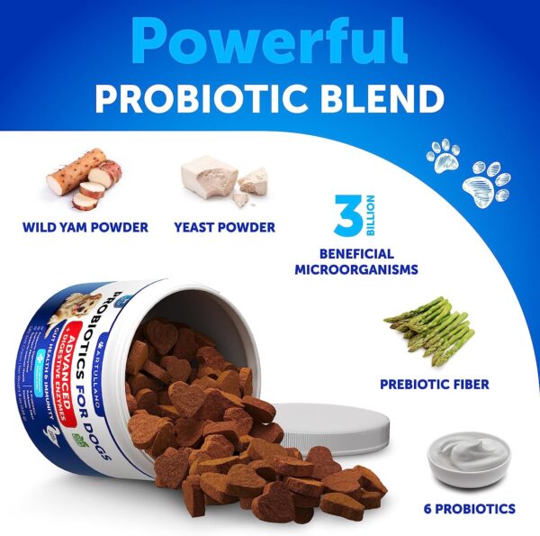 Probiotics for Dogs - Support Gut Health120 Probiotic Chews for Dogs - Image 5